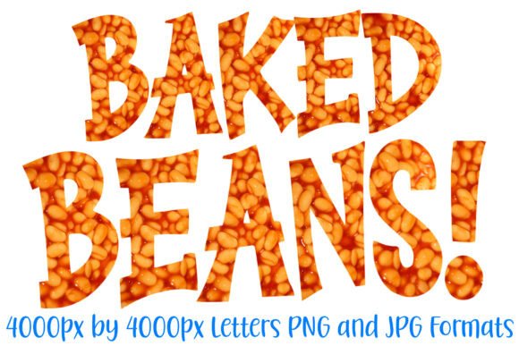 Baked Beans Lettering Font: A Savory Design Staple