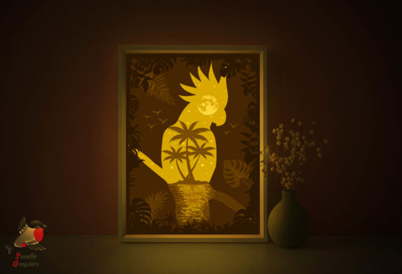 Bring Warmth and Style to Your Space with the Parrot Beach Sea Light Box Template