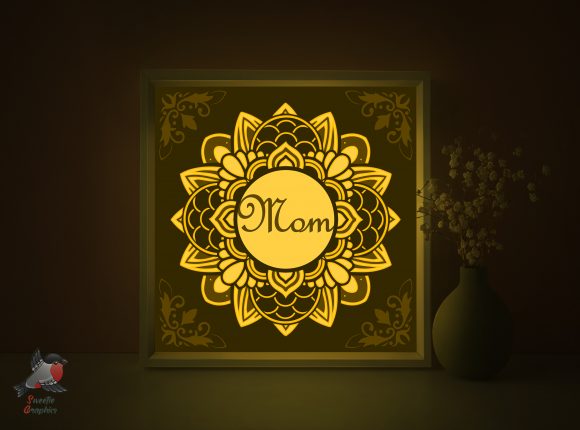 Create a Warm and Personalized Mother's Day Gift with a Light Box Template