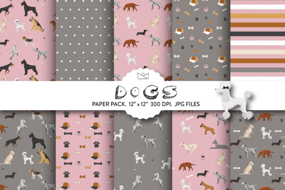 Exploring the Charm of the Love Dogs Digital Paper Pack