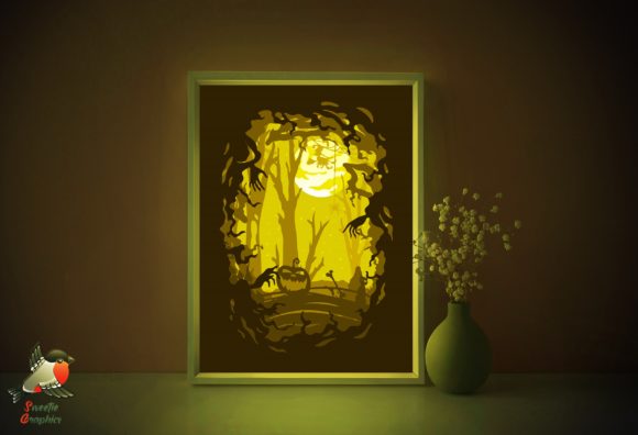Halloween Pumpkin Light Box Template: A Creative and Cozy DIY Lighting Solution