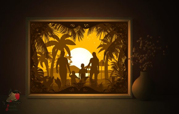 Mother’s & Father’s Day Gift Shadow Box: A Creative and Personalized Lightbox for Modern Celebrations