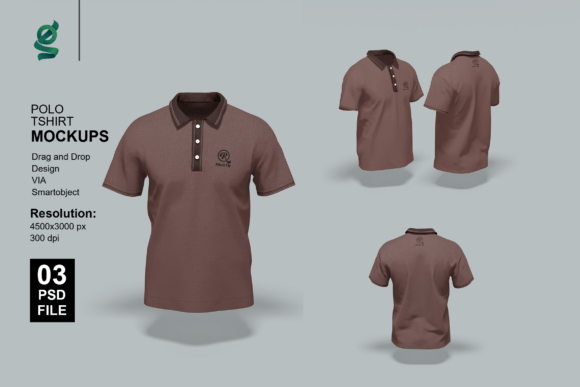 Polo Tshirt Mockup: A Practical Tool for Product Presentation