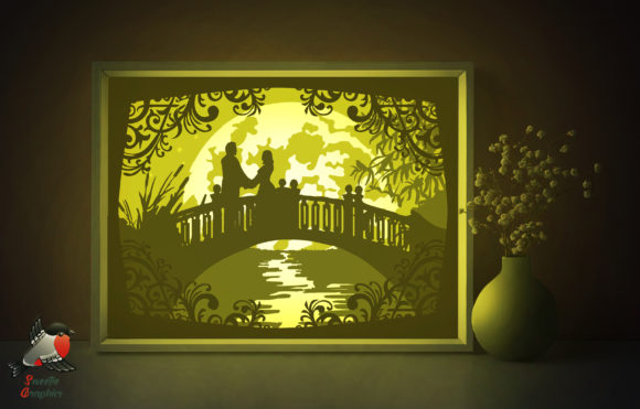 Romantic Love Moon Light Box Template: A DIY Guide to Creating Cozy Ambience at Home