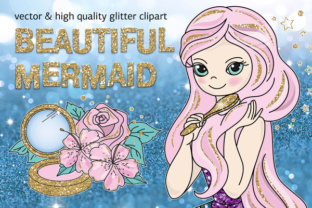 Unlocking Creative Potential with the Beautiful Mermaid Color Vector Illustration Set